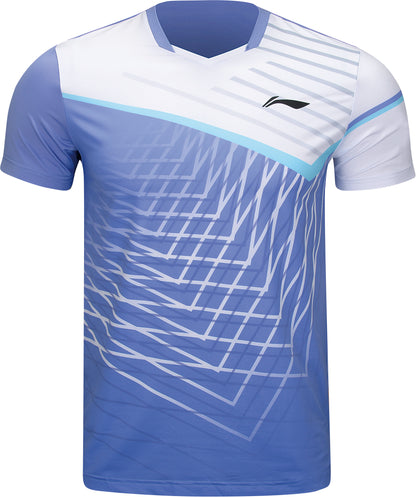 Men's team sports shirt "Sphere" light blue - AAYT023-6