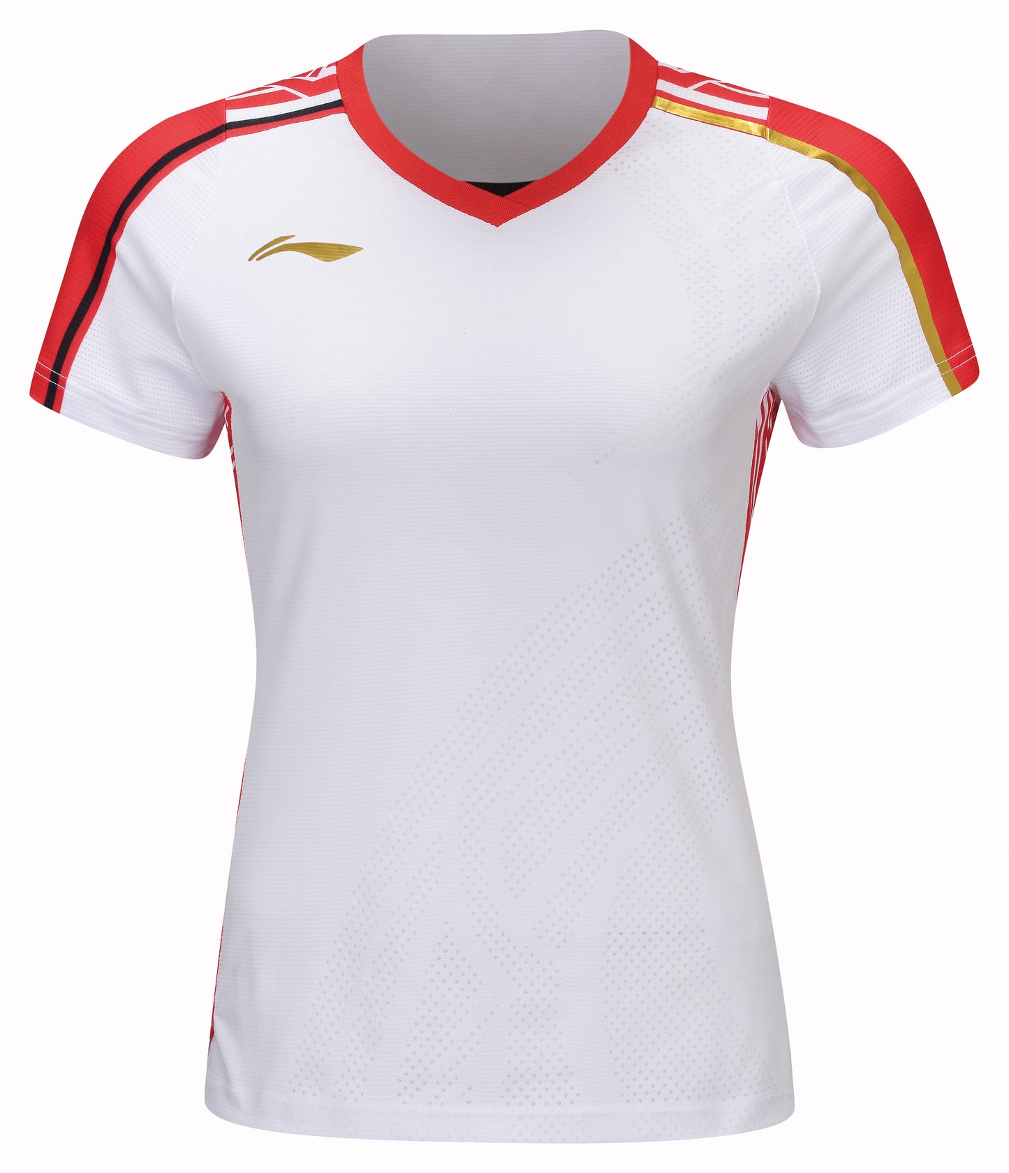 Women's sports shirt "International Stars" white/red - AAYT074-1