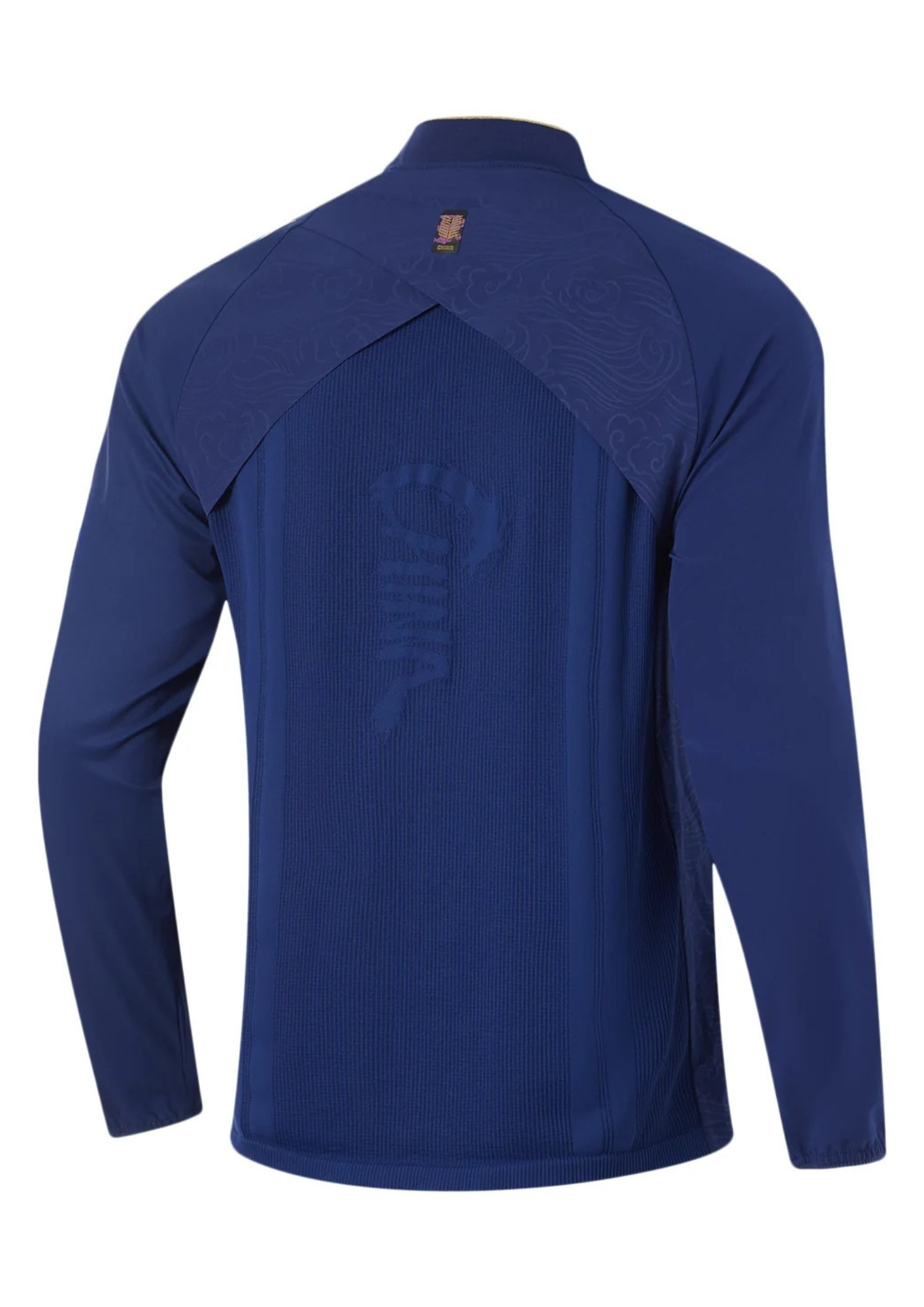 Unisex Trainingsjacke China Team "Dragon" - blau - AYYU015-3