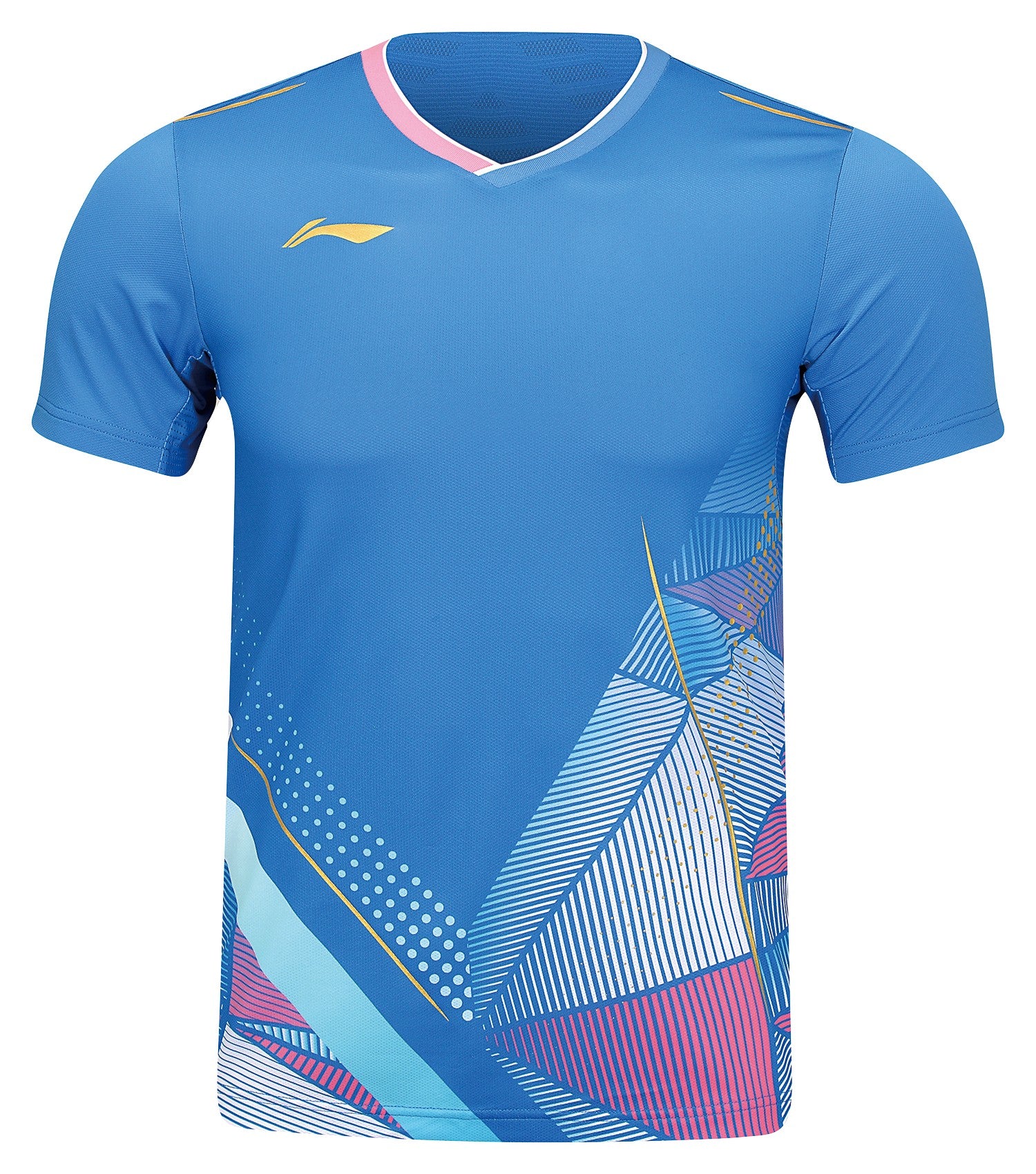 Herren Wettkampfshirt "International Teams WIND" - blau - AAYU127-4