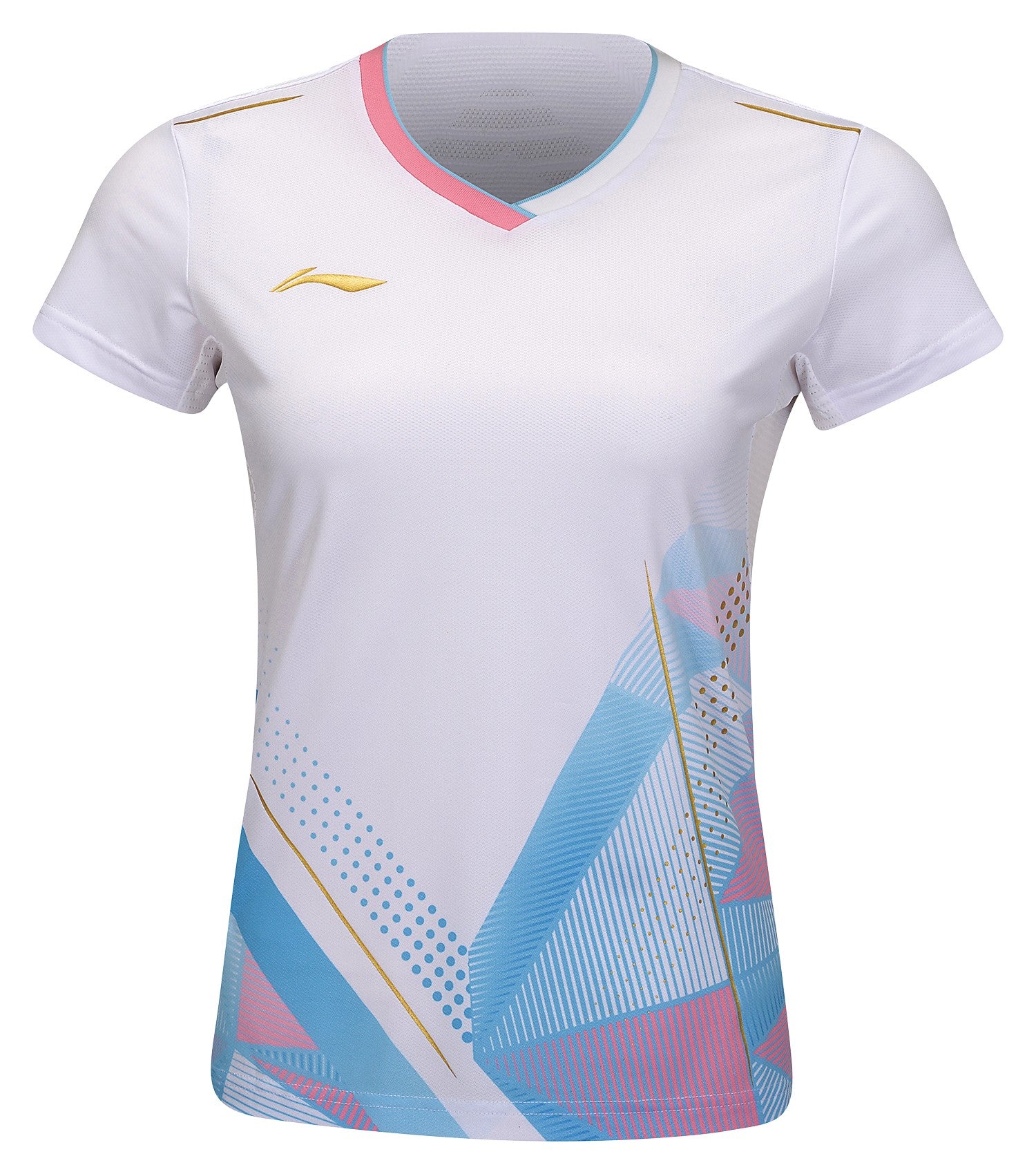 Damen Wettkampfshirt "International Teams WIND" - weiß - AAYU128-2