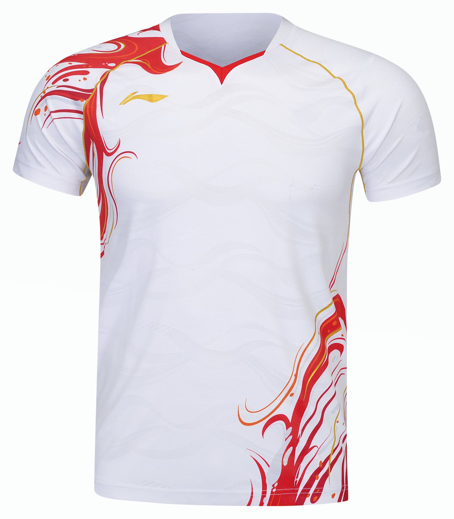 Herren Sportshirt "China Youth Team" Koi - weiß - AAYU229-2