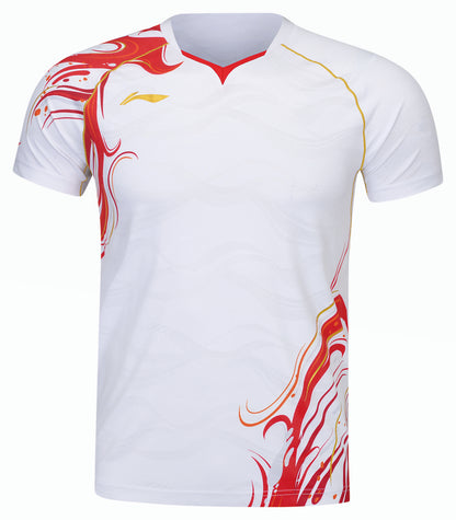Herren Sportshirt "China Youth Team" Koi - weiß - AAYU229-2
