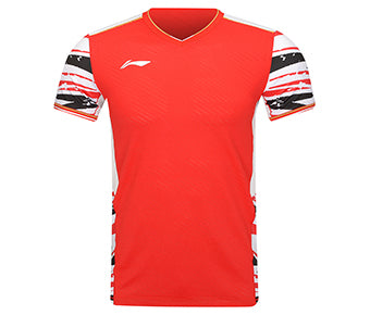 Herren Wettkampfshirt "International Teams Ocean"  - rot - AAYV057-1