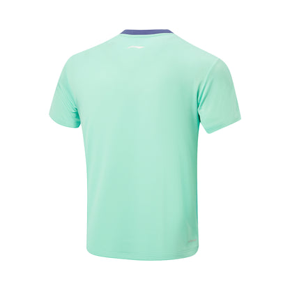Tischtennis Unisex Zone Wettkampftrikot - türkis - AAYW013-2