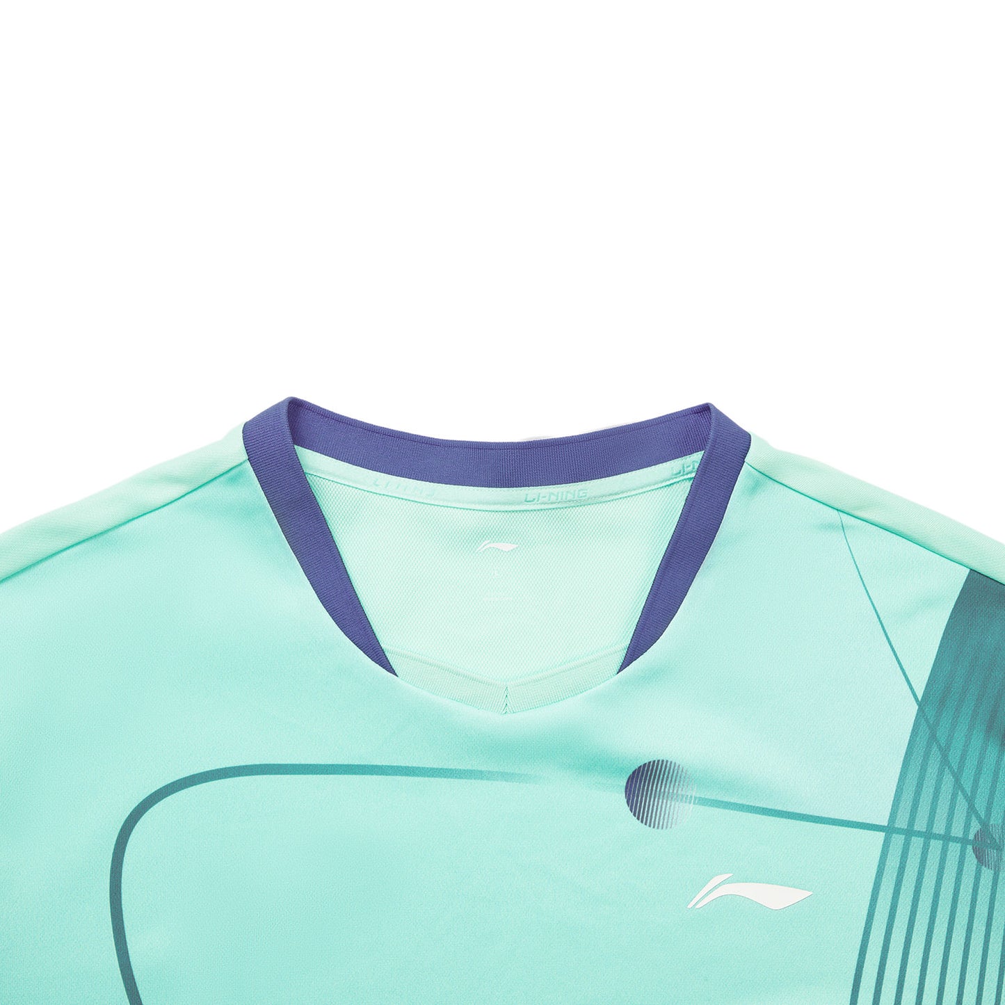 Tischtennis Unisex Zone Wettkampftrikot - türkis - AAYW013-2