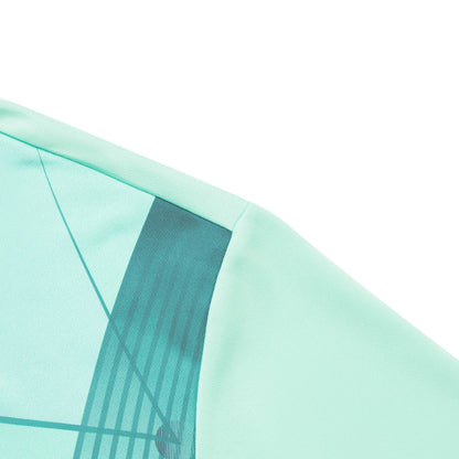 Tischtennis Unisex Zone Wettkampftrikot - türkis - AAYW013-2