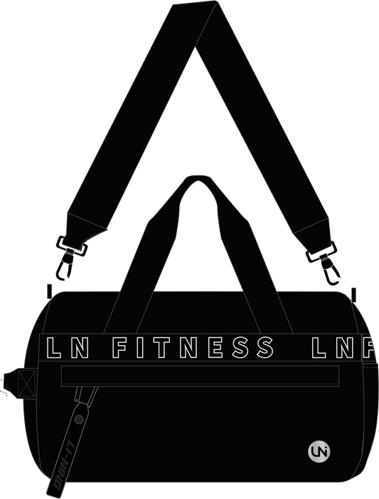 Sports bag duffle bag "LN Fitness" black - ABLS169-1