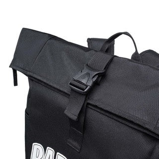 Unisex basketball sports backpack Badfive "Flap" - black - ABST239-1