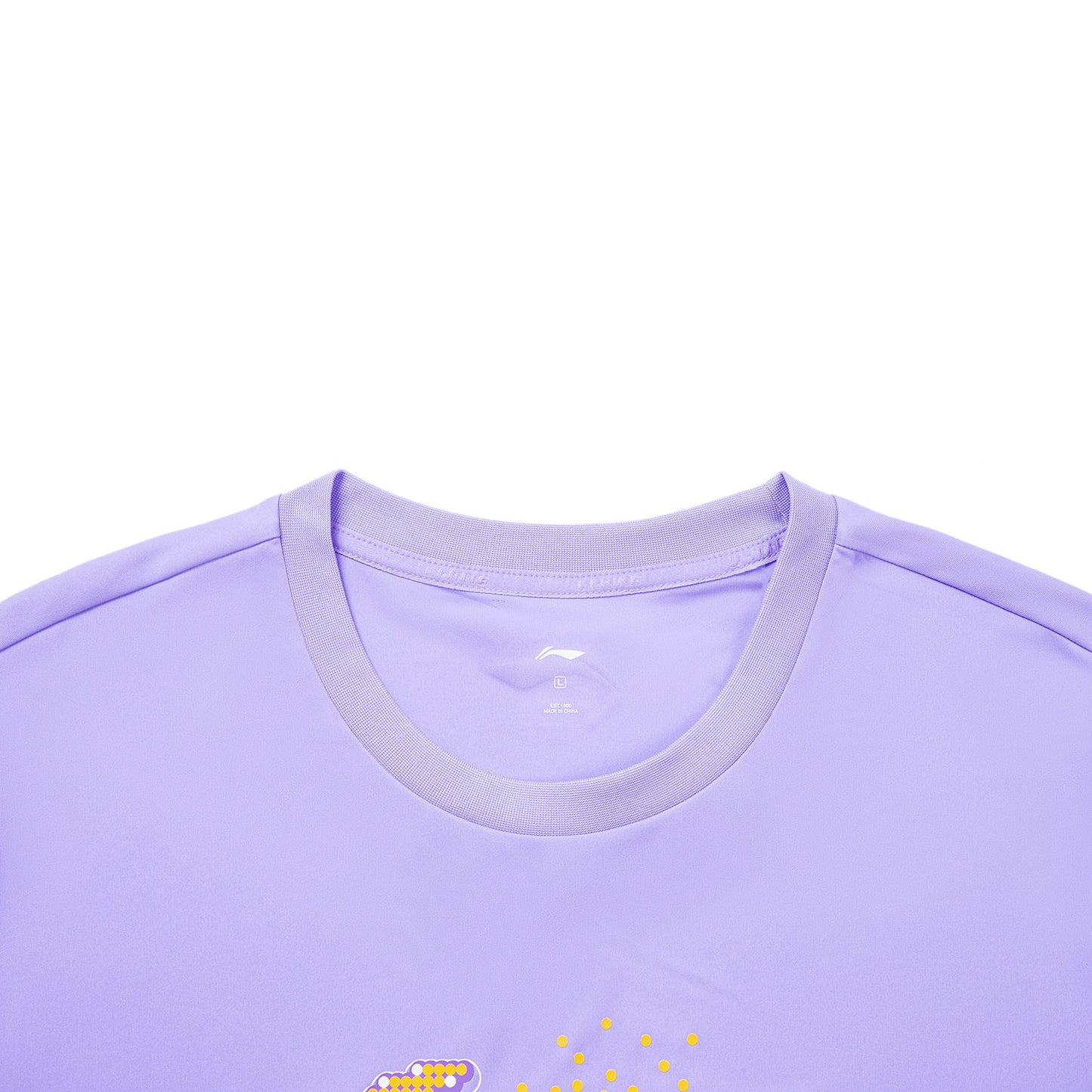 Sport ''Logo Pixel'' T-Shirt lila - AHSW069-3