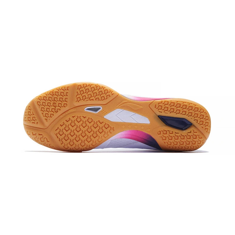 Professional Unisex Table Tennis Shoe "Champion" white/purple - APPS001-4