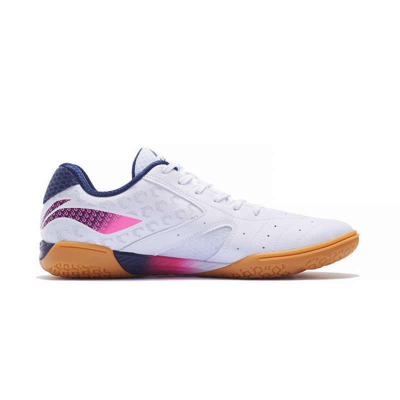 Professional Unisex Table Tennis Shoe "Champion" white/purple - APPS001-4