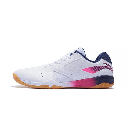 Professional Unisex Table Tennis Shoe "Champion" white/purple - APPS001-4