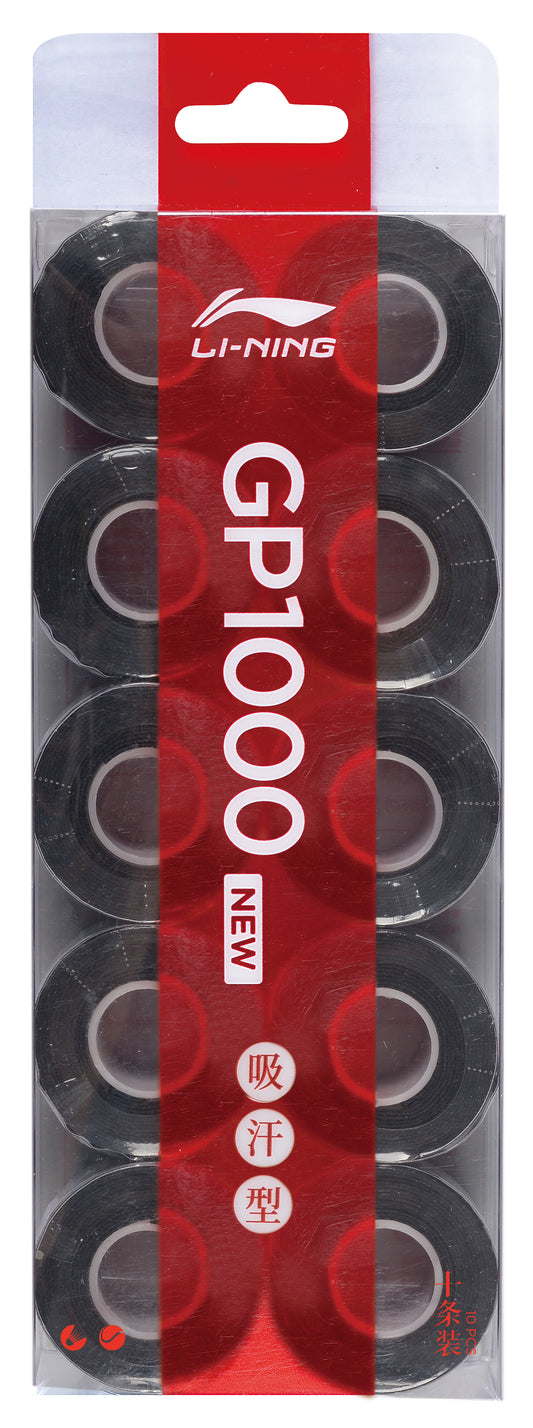 Overgrip GP1000 New 10-pack assorted colors - ASJU005