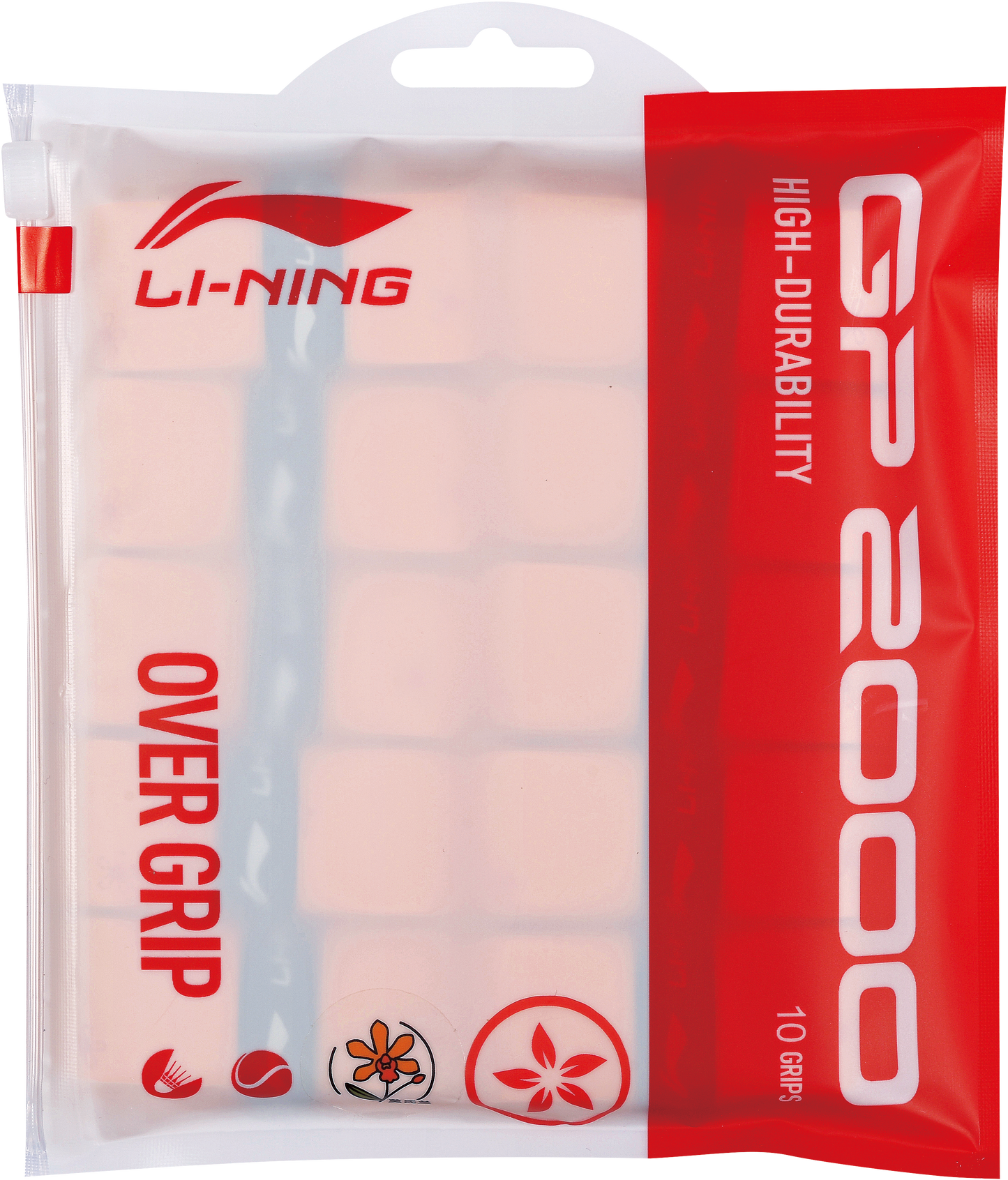 Overgrip GP2000 New 10er Set - Flower - verschiedene Farben - ASJV007