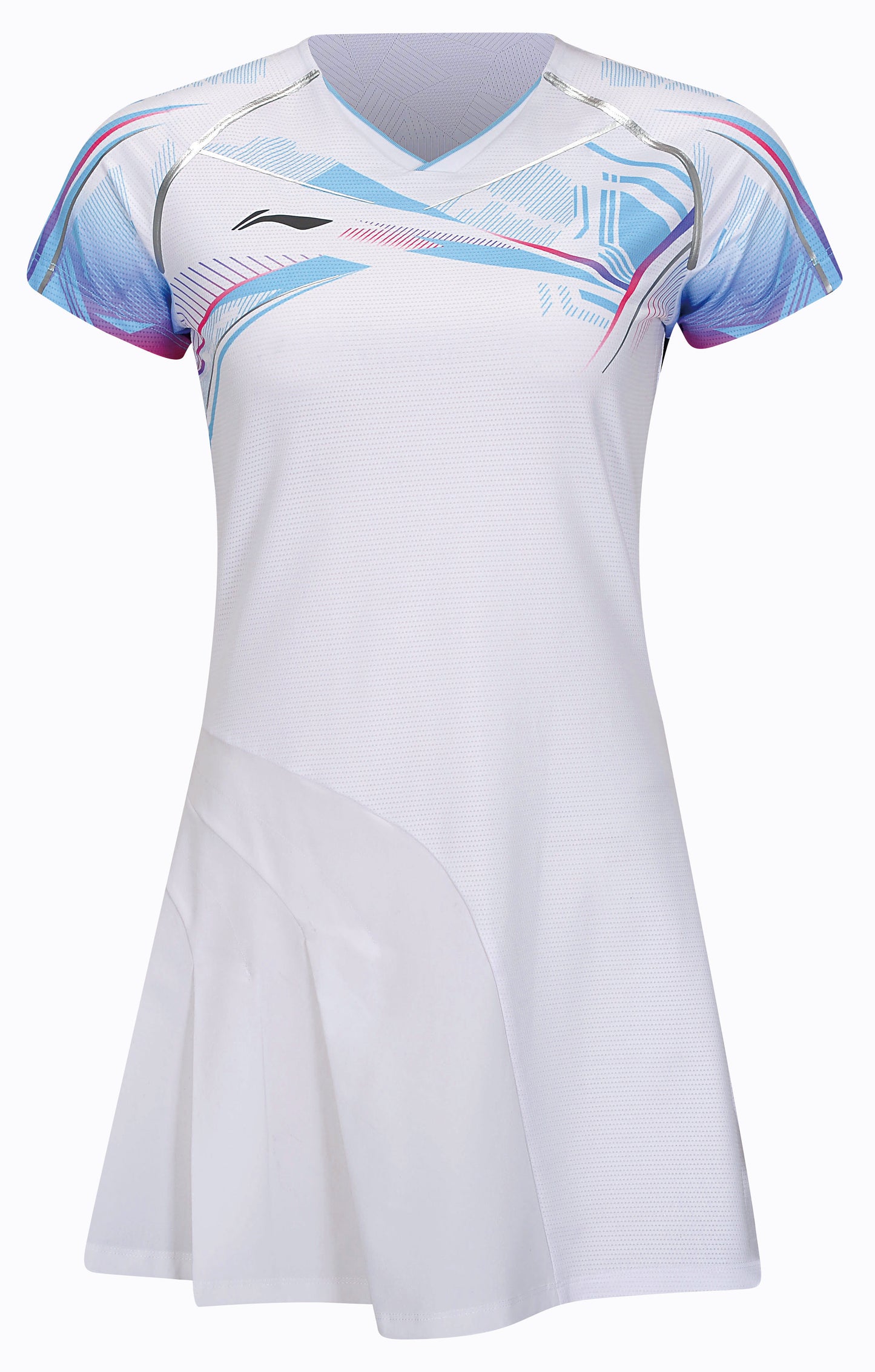 Women's competition dress "International Players" Glacier - white - ASKT096-1