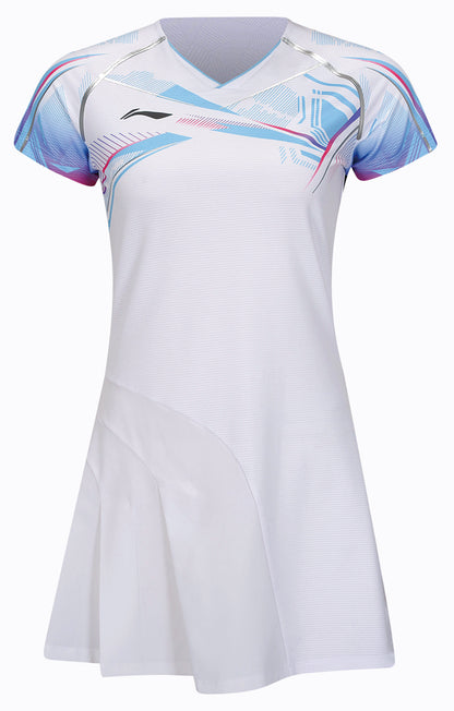 Women's competition dress "International Players" Glacier - white - ASKT096-1
