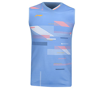 Men's sports tank "International Players" Fighter - blue - AVSV021-4