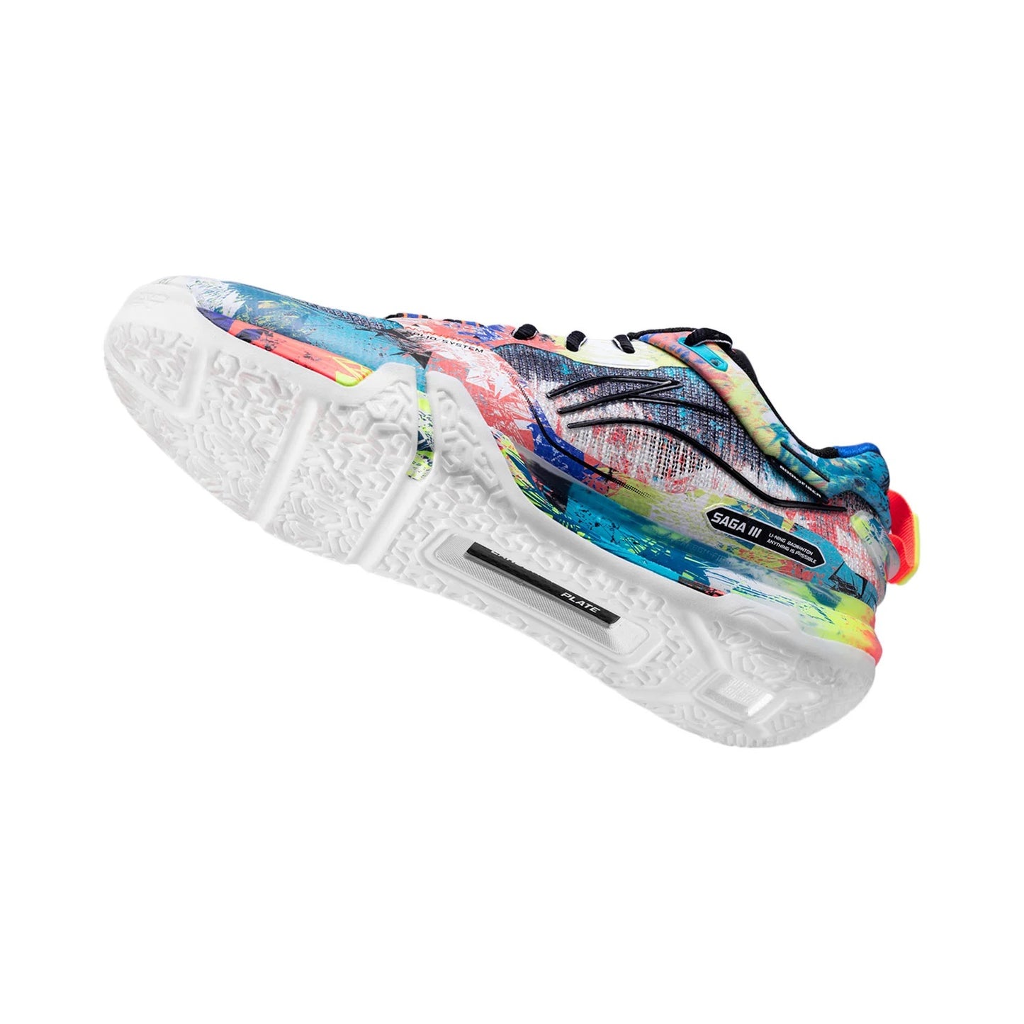 Unisex Badmintonschuh Saga 3 Pro - bunt - AYAV001-6