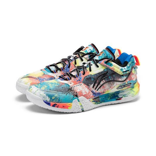 Unisex Badmintonschuh Saga 3 Pro - bunt - AYAV001-6