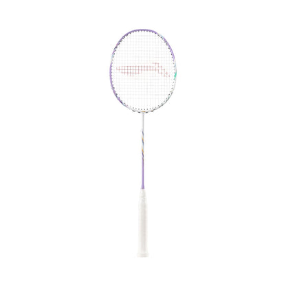 Badmintonschläger BladeX 600 (5U) White - Lilac unbespannt  - AYPV015-5