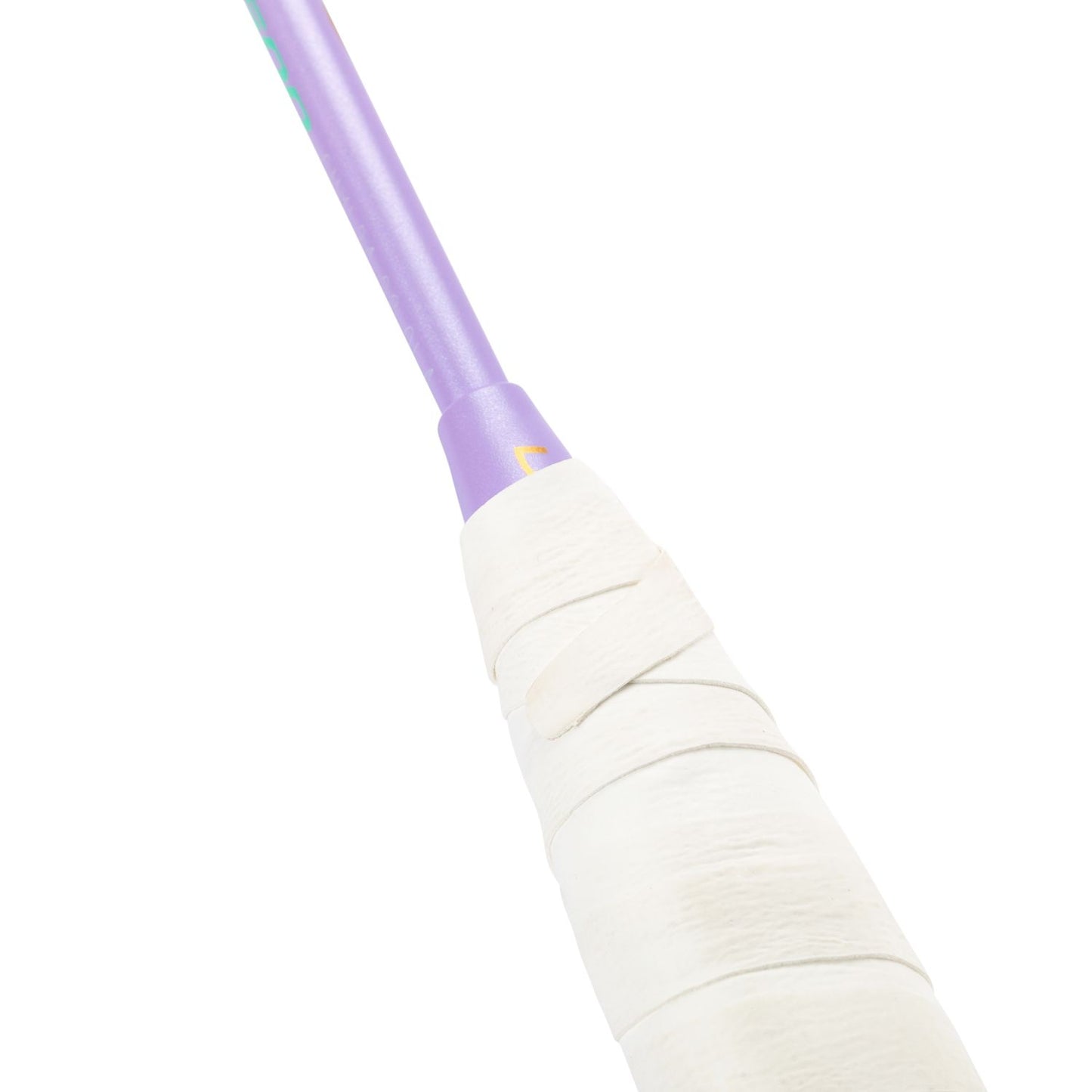 Badmintonschläger BladeX 600 (5U) White - Lilac unbespannt  - AYPV015-5