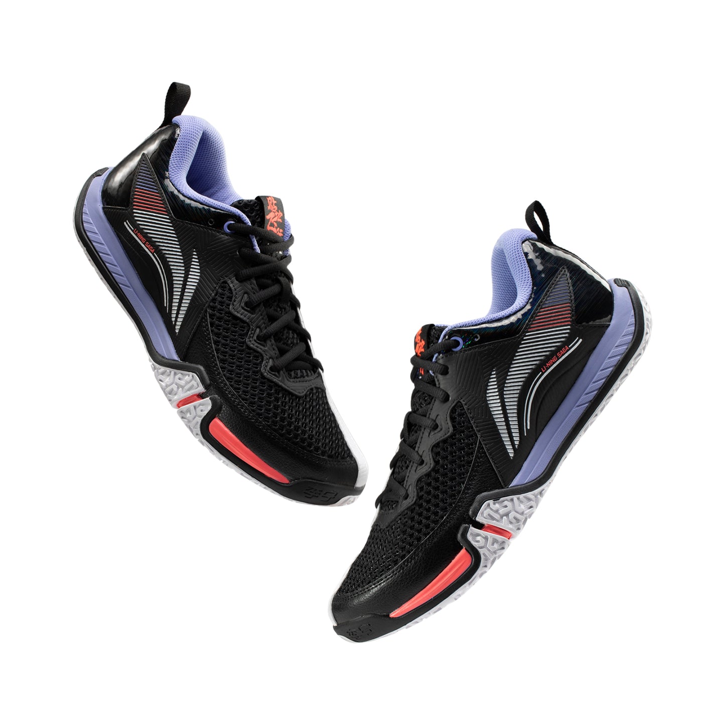 Unisex Badmintonschuh "Saga II Lite" schwarz - AYTT003-1