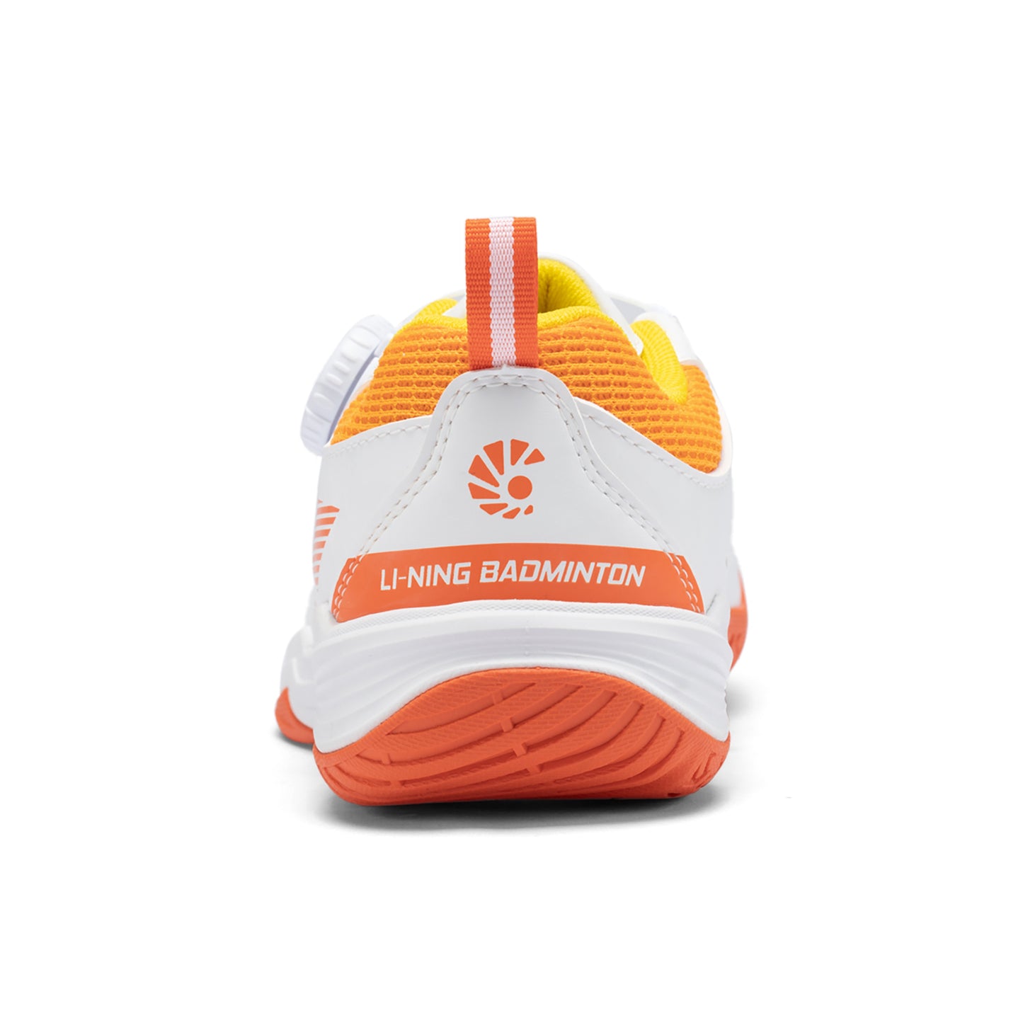 Kinder Badmintonschuh ''Almighty King'' weiß/orange - AYTT040-2