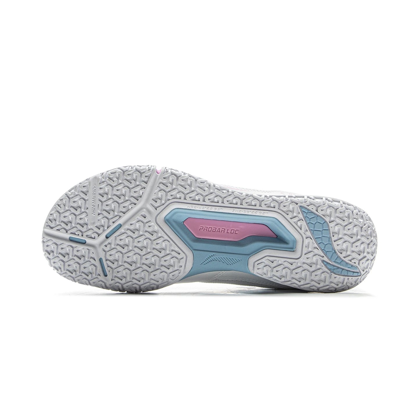 Unisex Badmintonshoe Saga 3 Lite - white - AYTV003-1