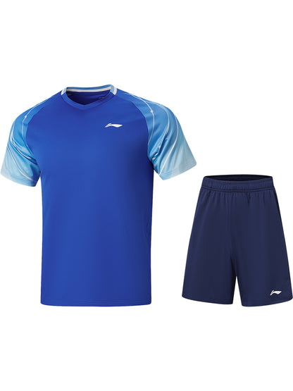 Tischtennis Wettkampf-Set "Ocean" hellblau - AATW009-3