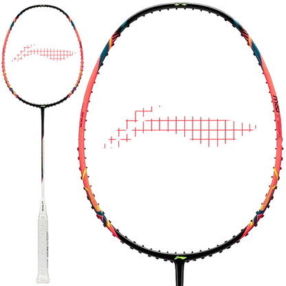 Badmintonschläger HalberTec Motor Pro (4U) schwarz/pink - unbespannt  - AYPV043-4