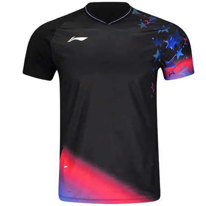 Unisex Wettkampfshirt Fan-Edition "National Team"  Schwarz - AAYV047-1