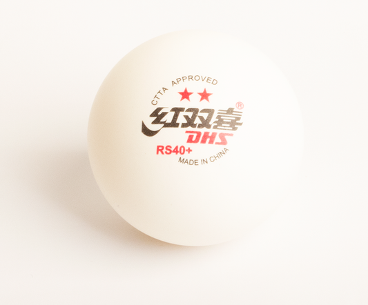 DHS Tischtennisball RS40+ 2-Sterne Weiß (10 Pack) - DXAV004-2
