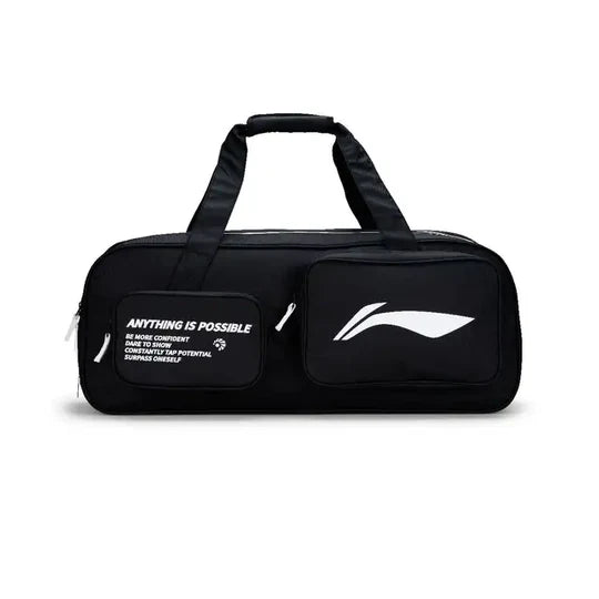 Badminton Square Bag "Motivation" schwarz - ABLU069-1