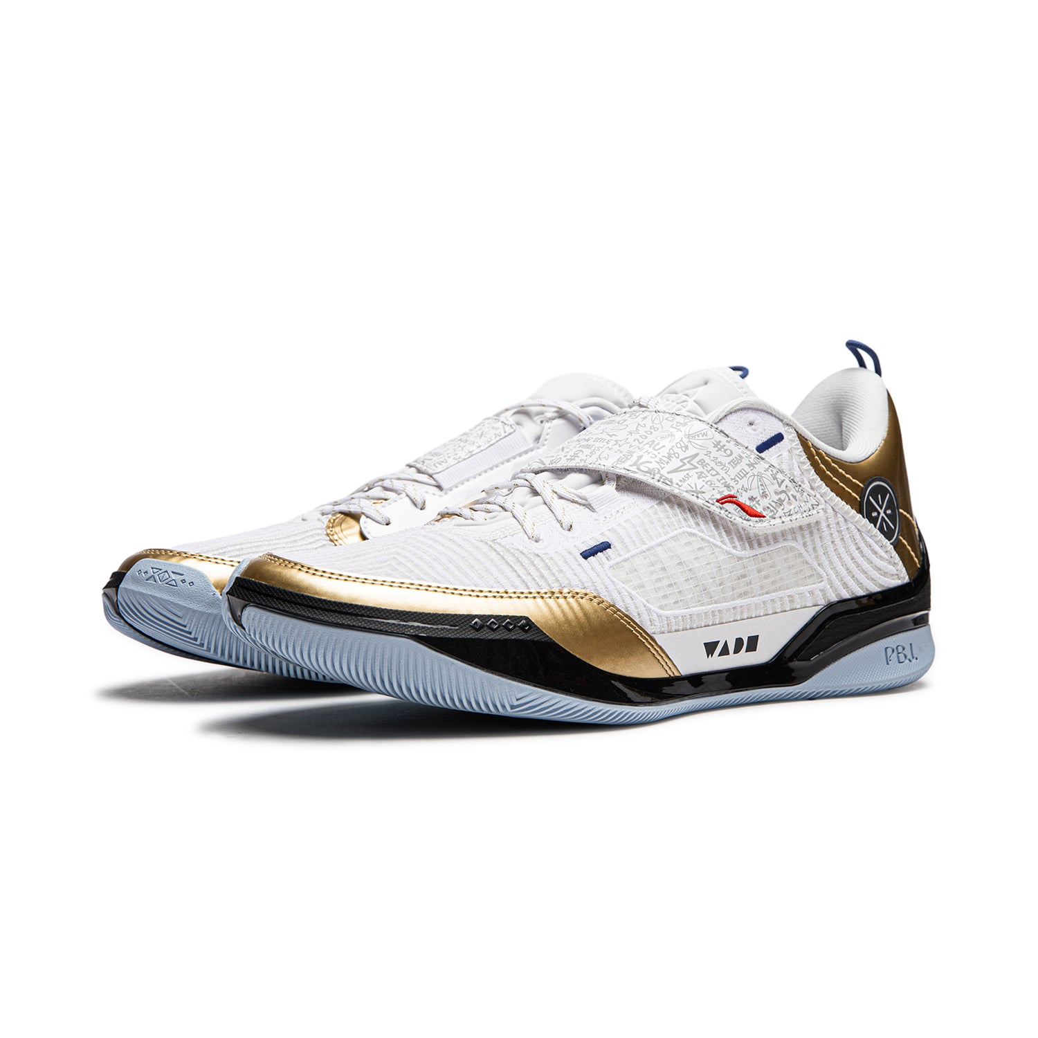 Basketballschuh "Wade 808" 4 Ultra - white/golden - ABAU031-4