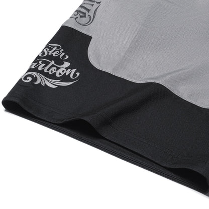 Unisex Basketball-Short "Anti-Warrior" Badfive BIG Grau-Schwarz - AAPT045-9