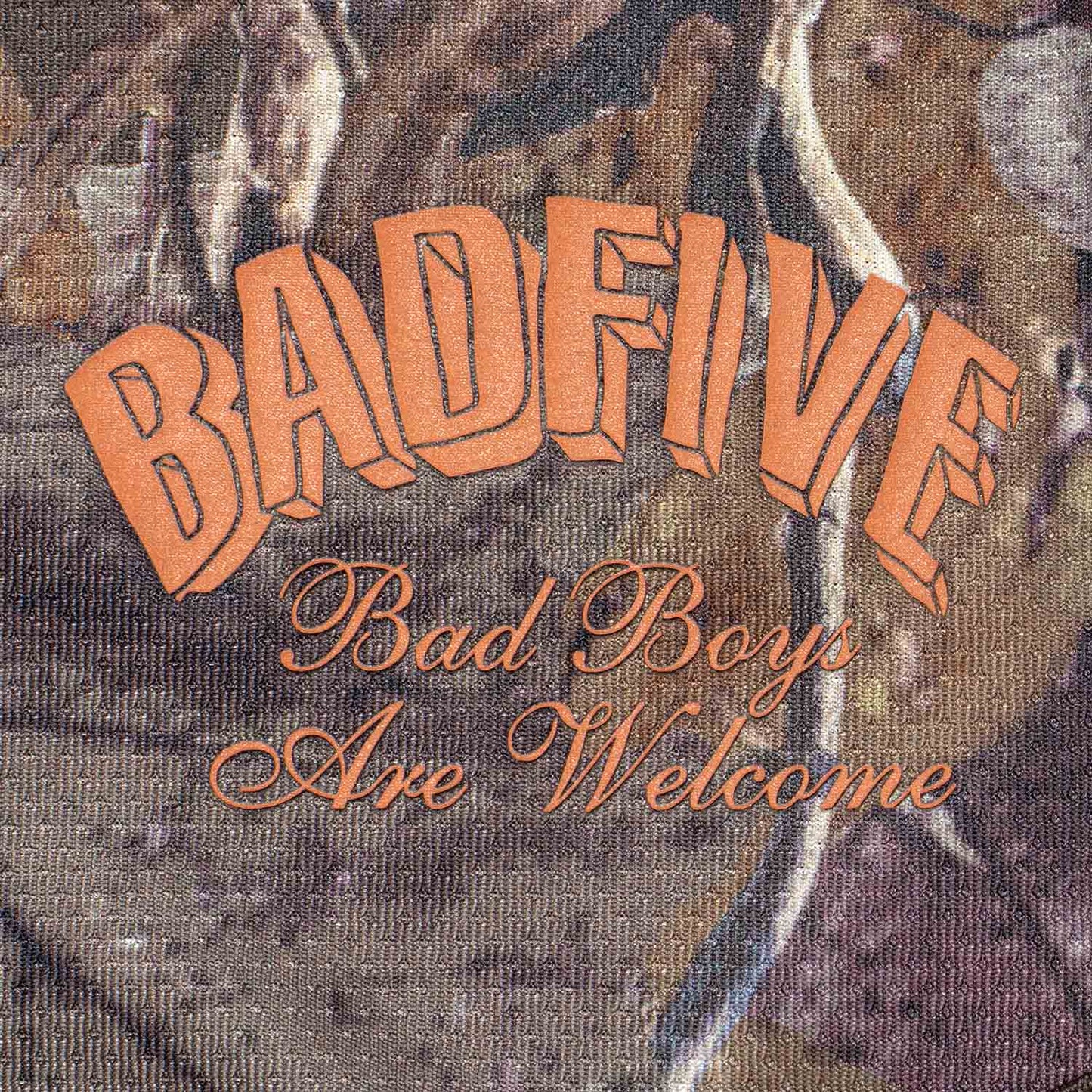 Unisex Wettkampf-Shorts "BADFIVE Leaves" basic-black - AAPT593-3