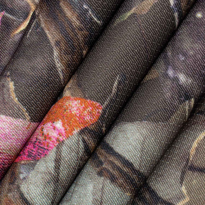 Unisex Wettkampf-Shorts "BADFIVE Leaves" basic-black - AAPT593-3