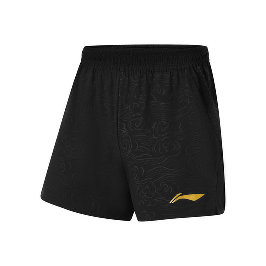 Men's Table Tennis China Team Shorts "Dragon" - Black - AAPU211-1