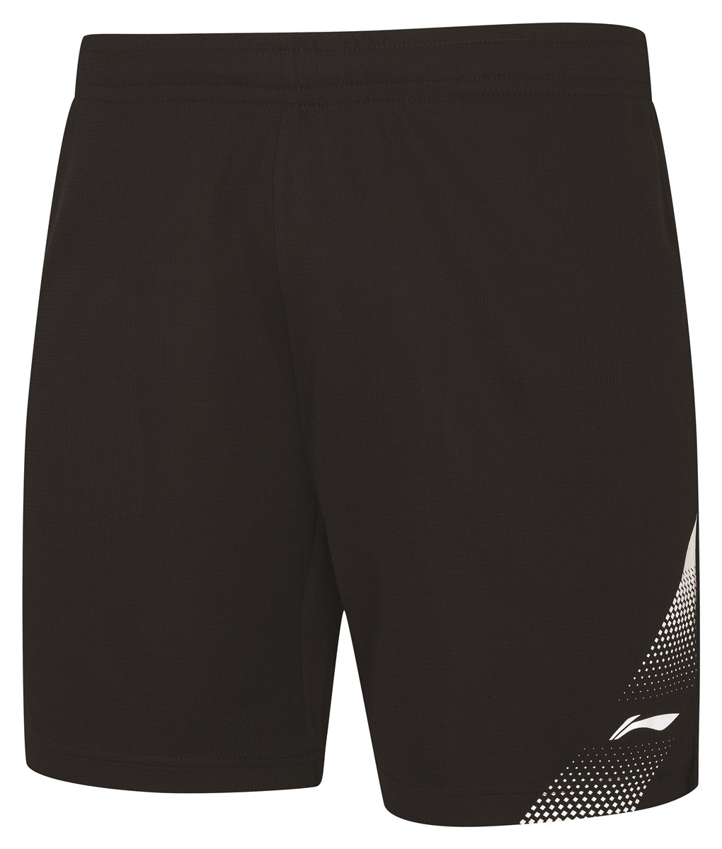Table Tennis Men Competion Suit (consisting of Shirt and Shorts) White + Black - AATR097-1