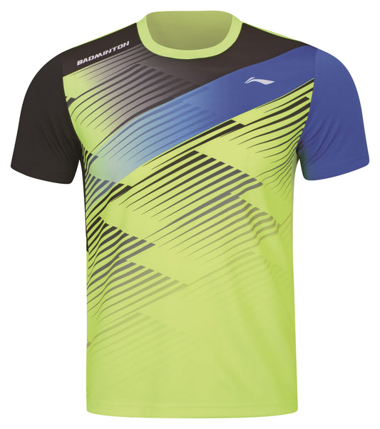 Unisex Team-Line Set SPEED (set of shirt and shorts) yellow + black - AATS007-3