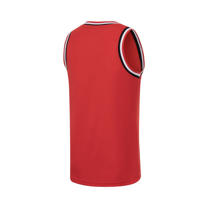 Unisex Basketball Competition-Dress BASICS (Set with Tank and Shorts) Red - AATT001-2