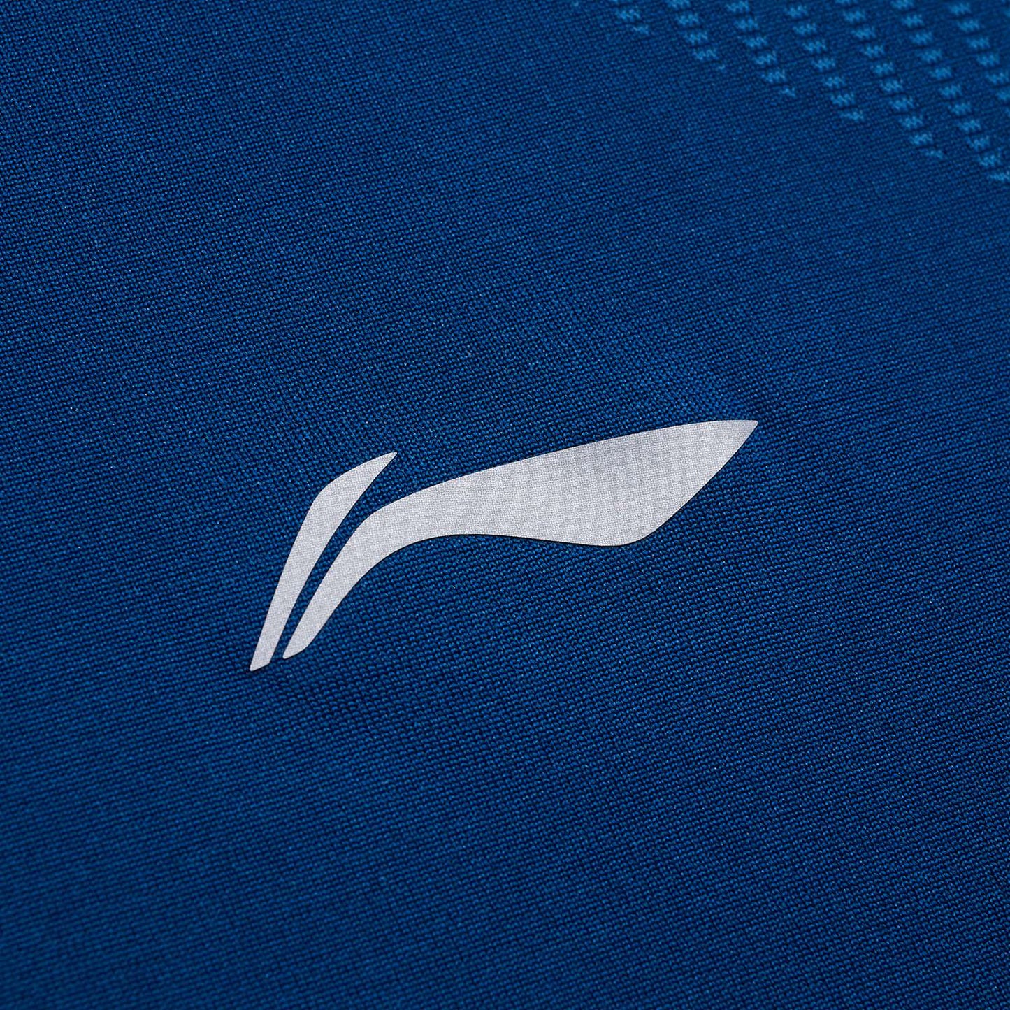 Tischtennis Unisex Wettkampf-Dress "Base" (Set aus Shirt und Shorts) jeansblau + schwarz - AATT003-3