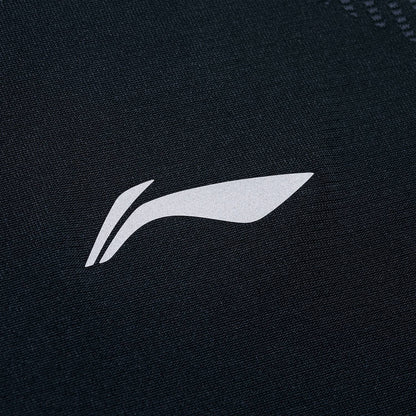 Tischtennis Unisex Wettkampf-Dress "Base" (Set aus Shirt und Shorts) schwarz + schwarz - AATT003-4