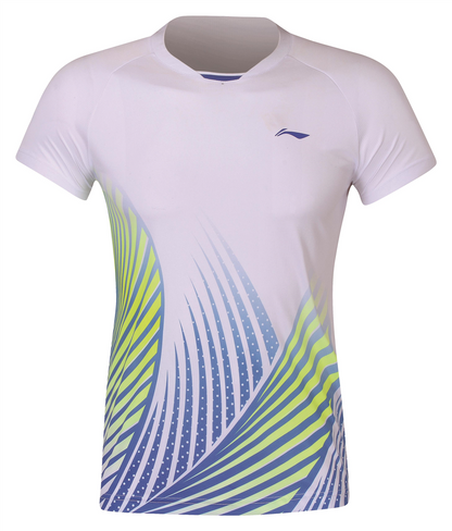 Damen Competition Top Team Line Weiß - AAYQ074-2 XXL = XL EU
