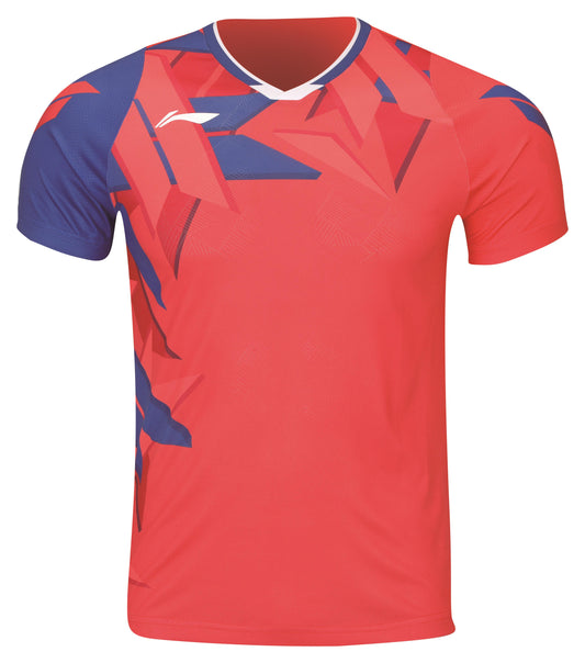 Men's Competition Shirt 5-Stars "China Youth Team" Red - AAYS243-2