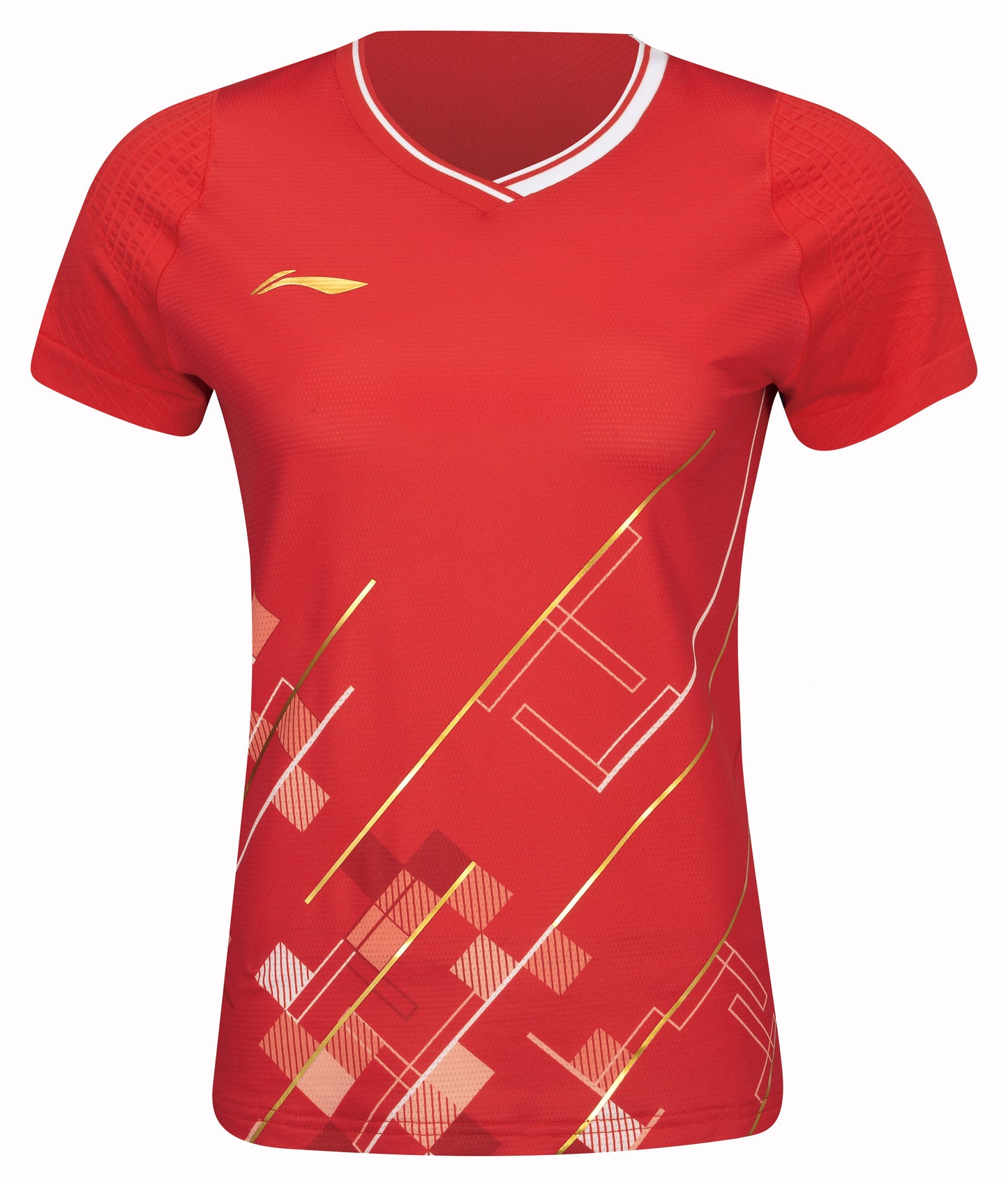 Women's sports shirt "China Youth Team" Ltd. red - AAYT016-2