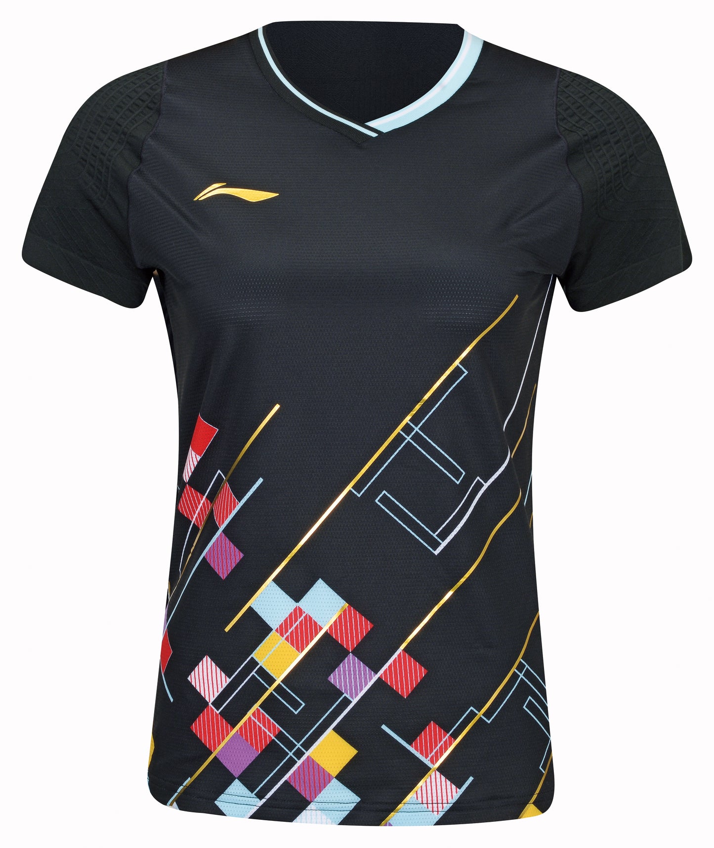 Women's sports shirt "China Youth Team" Ltd. black - AAYT016-3