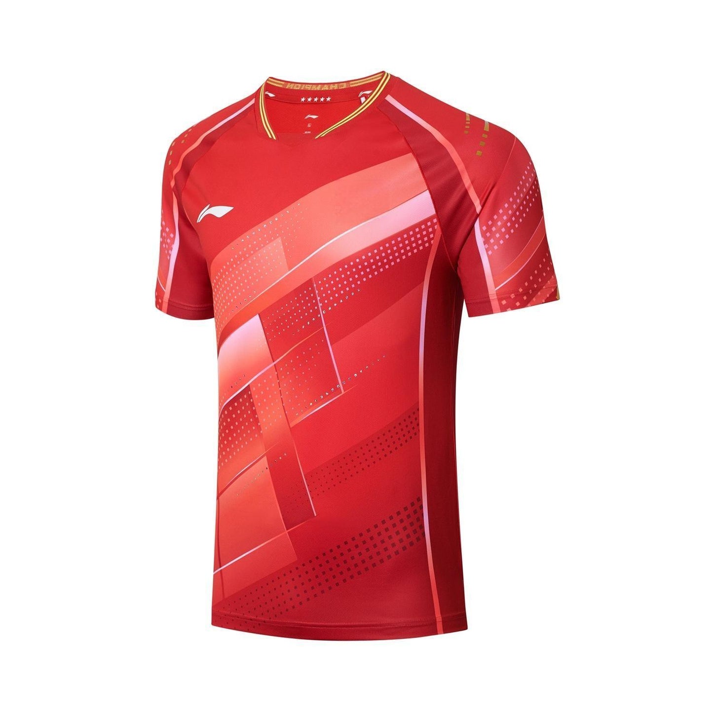 Table Tennis Men's National Team Competition Jersey Cyber ​​- red - AAYT029-2