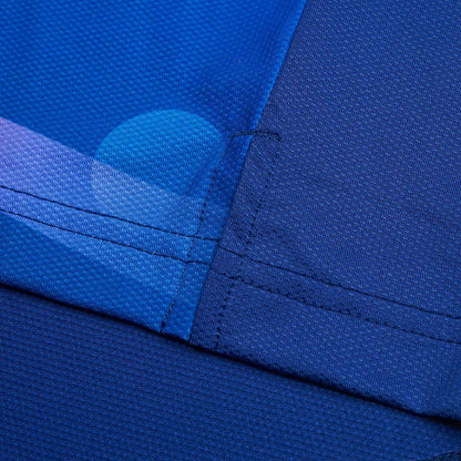 Tischtennis Herren Team Wettkampftrikot Topspin - blau-violett - AAYT031-1